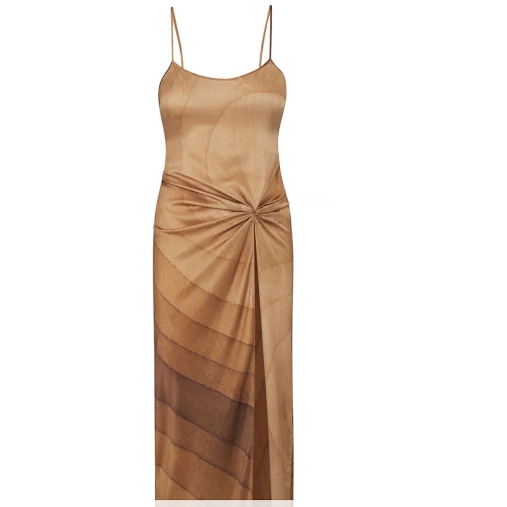 BNWT SKIMS Silk Sleep Slip w/High Slit